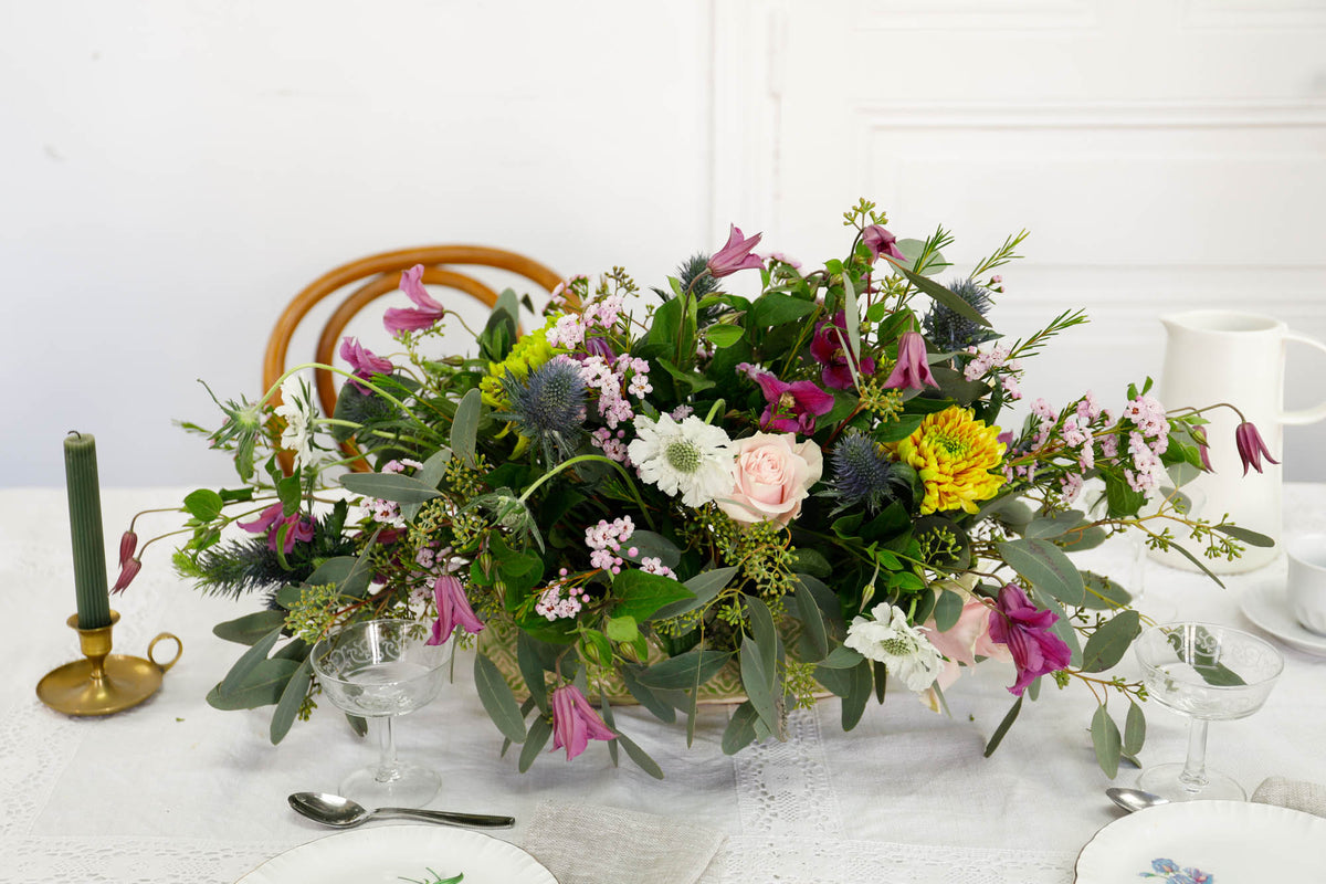 DIY : Comment réaliser centre de table piqué dans la mousse pour son mariage ?